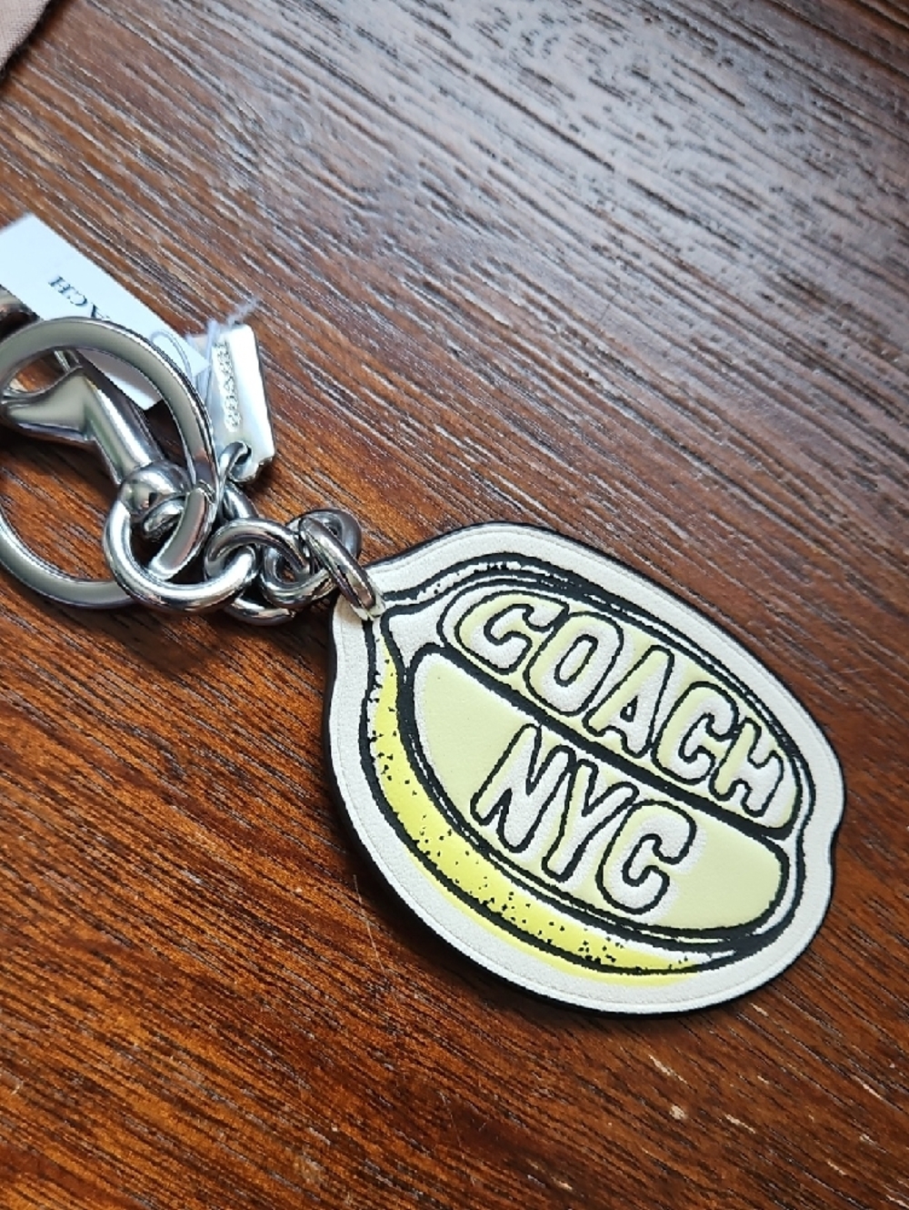 COACH LEMON BAG CHARM - Picture 2 of 10
